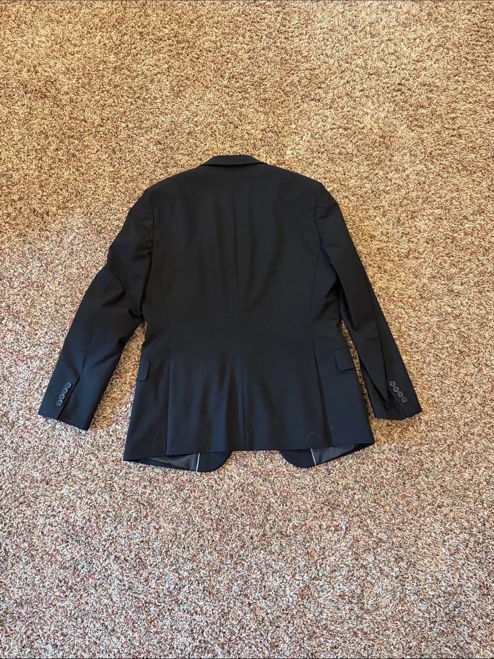 jf j.ferrar Men's Black Sport Coat Blazer